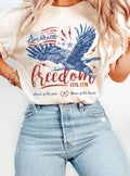 America Freedom Eagle Graphic Tshirts