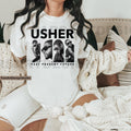 Usher World Tour Shirt Past Present Future Fan Merch Tee