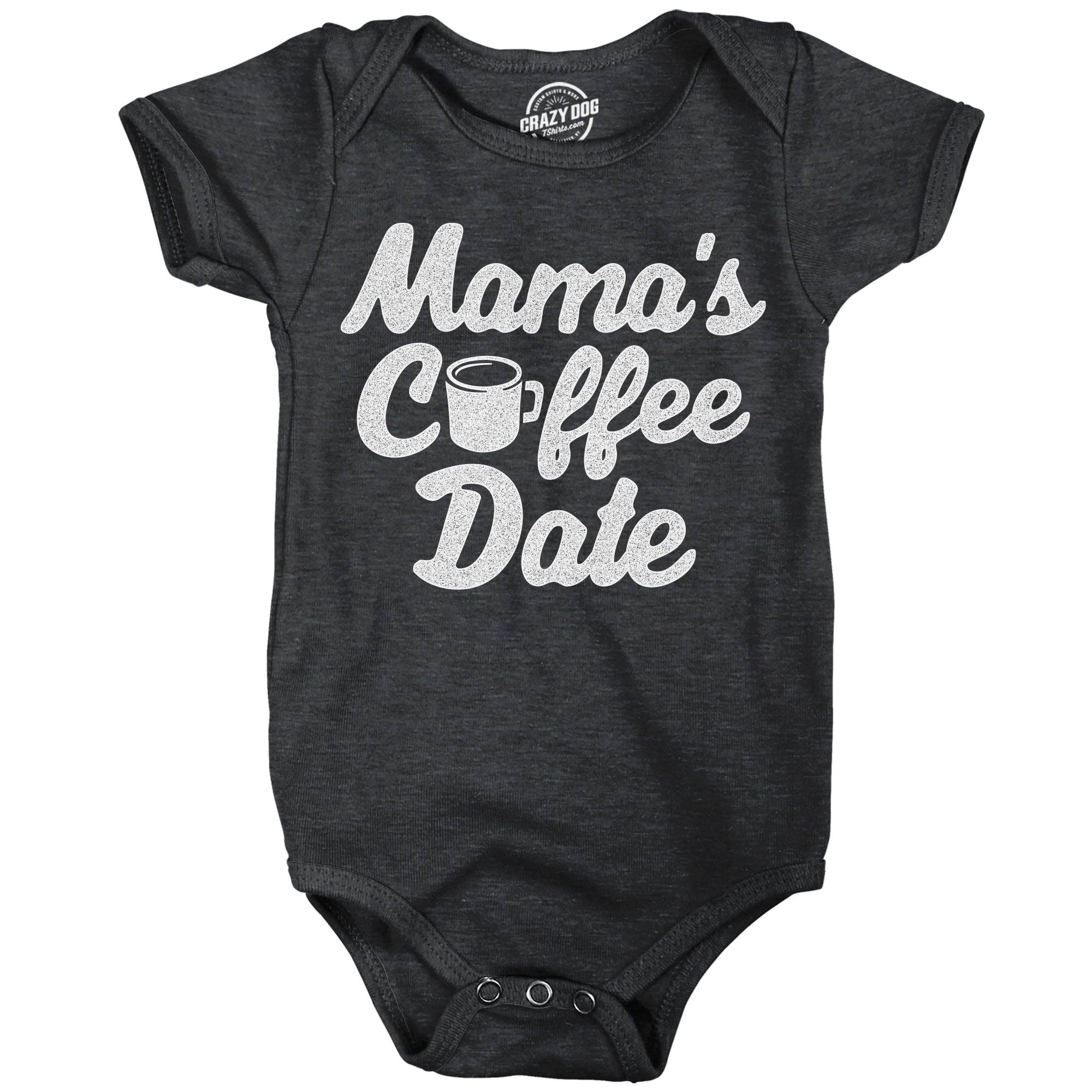 Mamas Coffee Date Baby Bodysuit