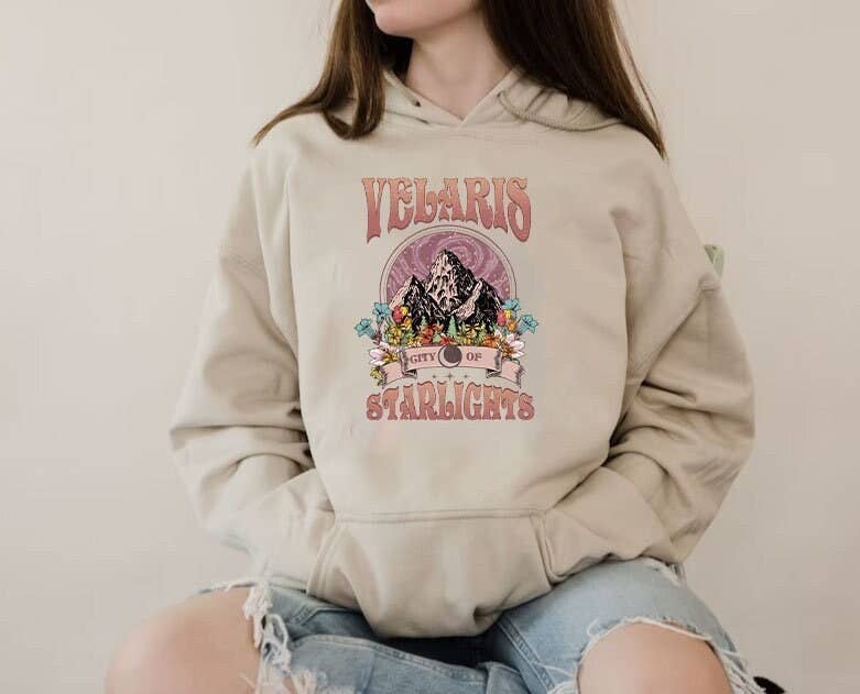 Velaris Night Court Hoodie - City of Starlight Acotar Sweate