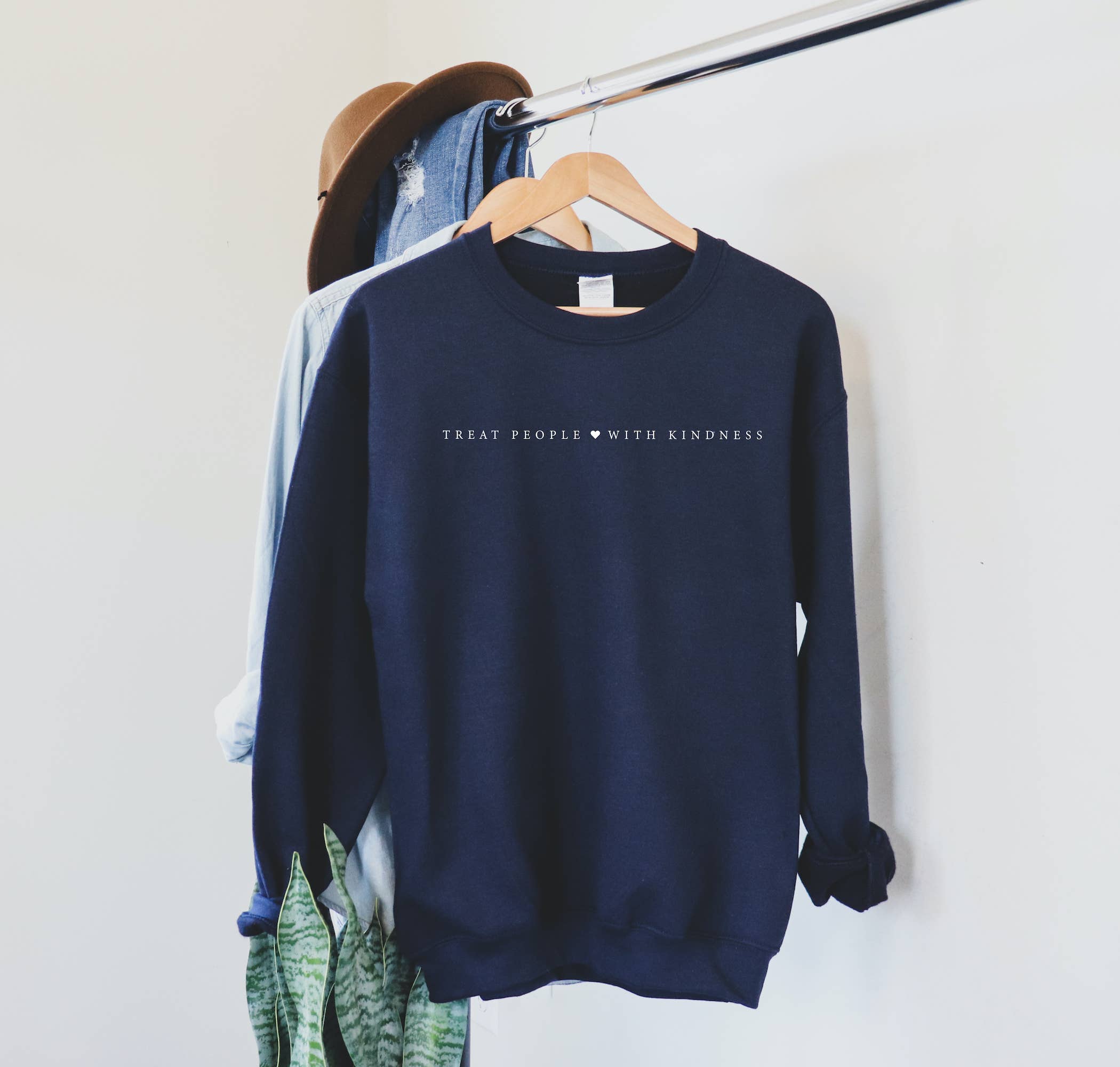 Treat People with Kindness Sweatshirt, Graphic Apparel