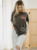 Osu Cowboys Lyric Puff Ink Black Hi-Dive Tee