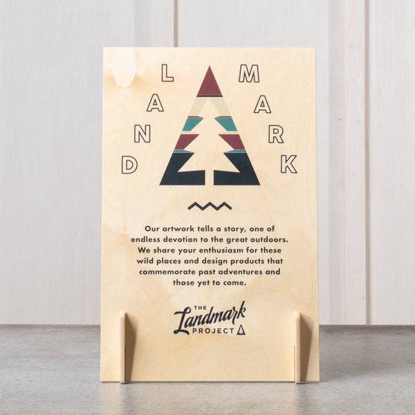Landmark Table Sign Pop