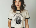 One More Chapter Skeleton - Cute Book Ringer Shirt