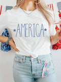 America Star Graphic Tshirts