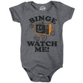 Binge Watch Me Baby Bodysuit