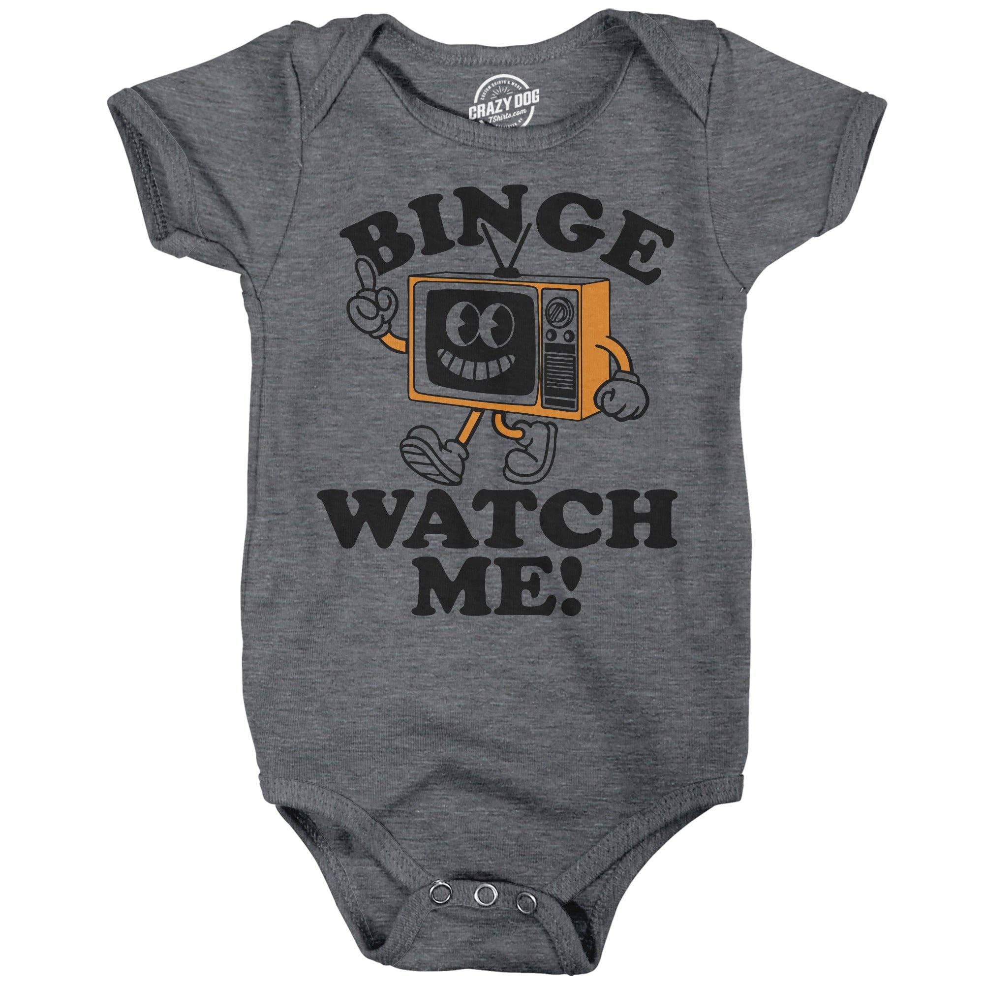 Binge Watch Me Baby Bodysuit