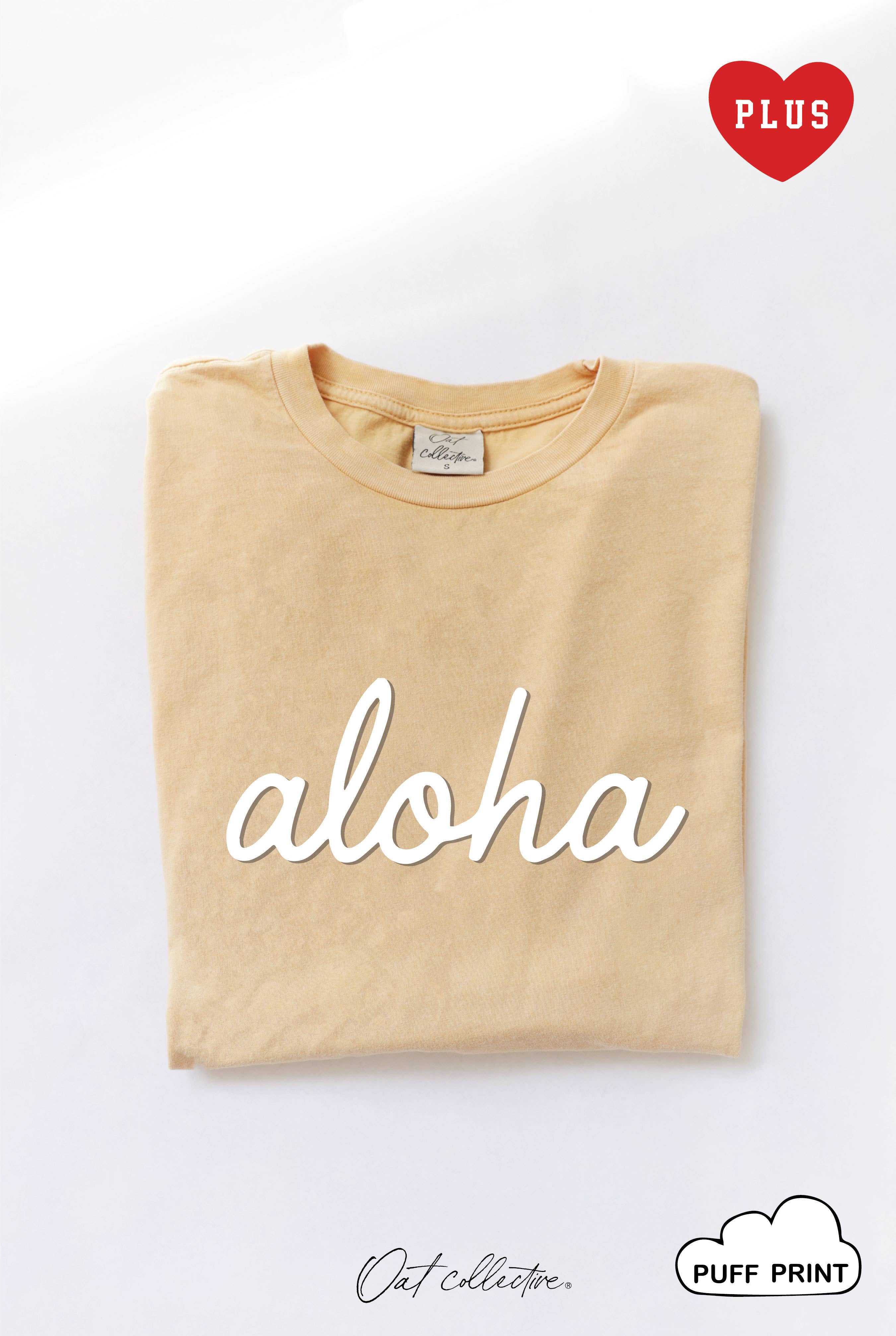 Aloha Puff Plus Mineral Graphic Top