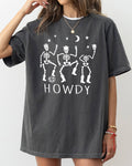 Dancing Skeletons, Howdy, Spooky, Ghost, Halloween T-Shirt