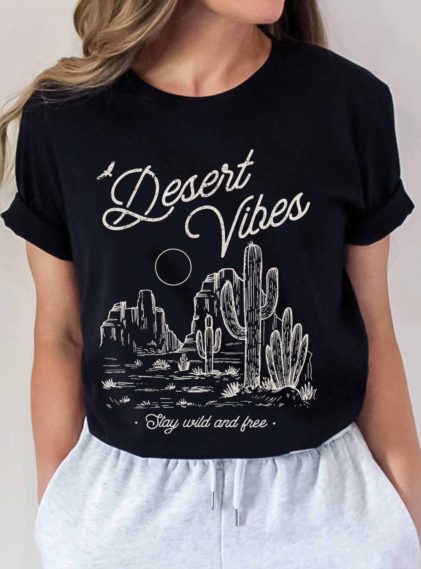 Desert Vibes Graphic Tshirts