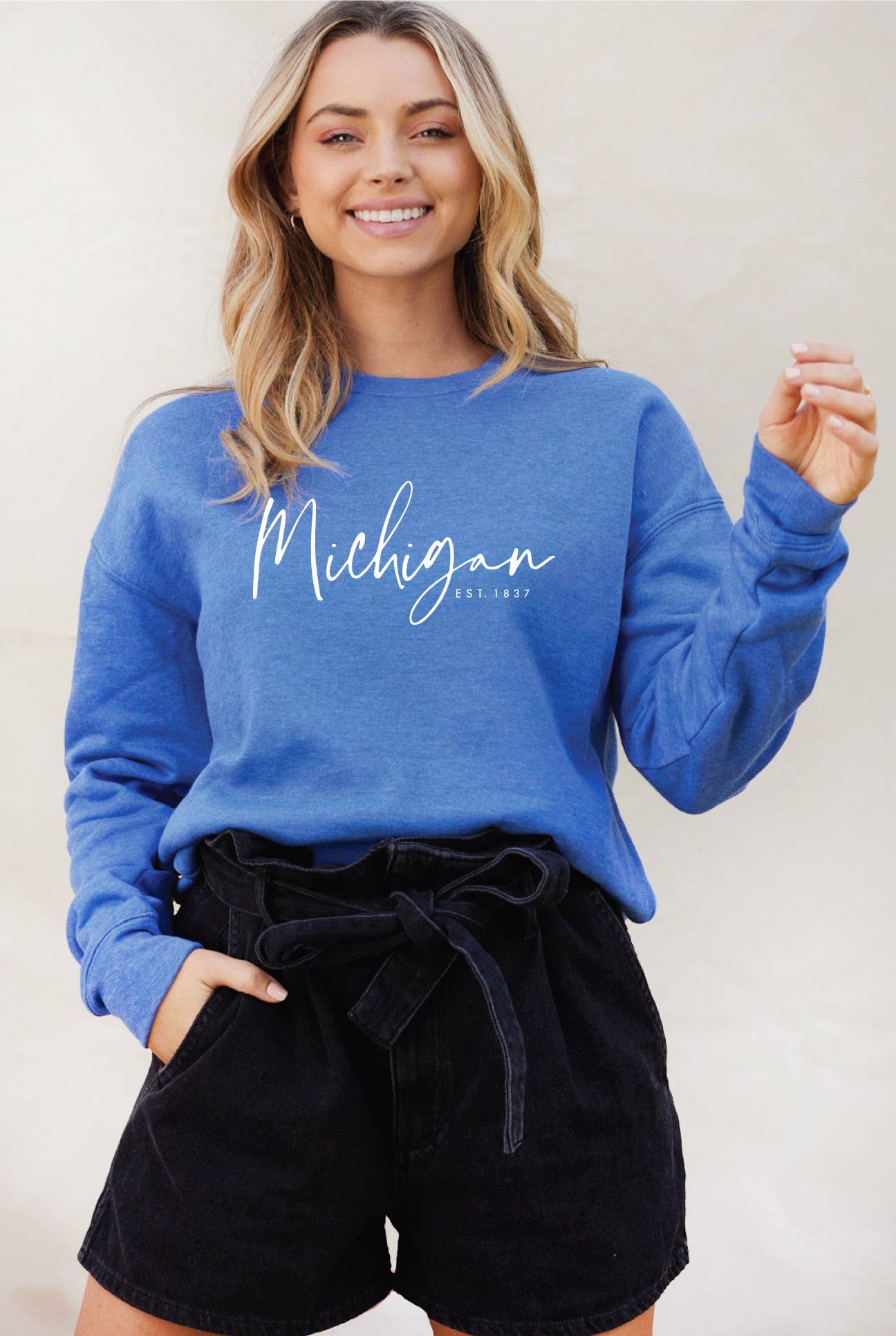 Michigan Est.1837 Graphic Sweatshirt