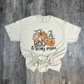 Boo It's Spooky Season On Sand Tee