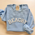 Beachy Crewneck Sweatshirt, Beach Sweater