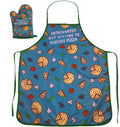 Introverted But Willing To Discuss Pizza Oven Mitt + Apron Bakeware