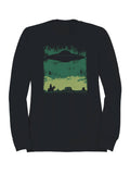 Cowboy and Ufo Desert Encounter Men's Sweatshirt