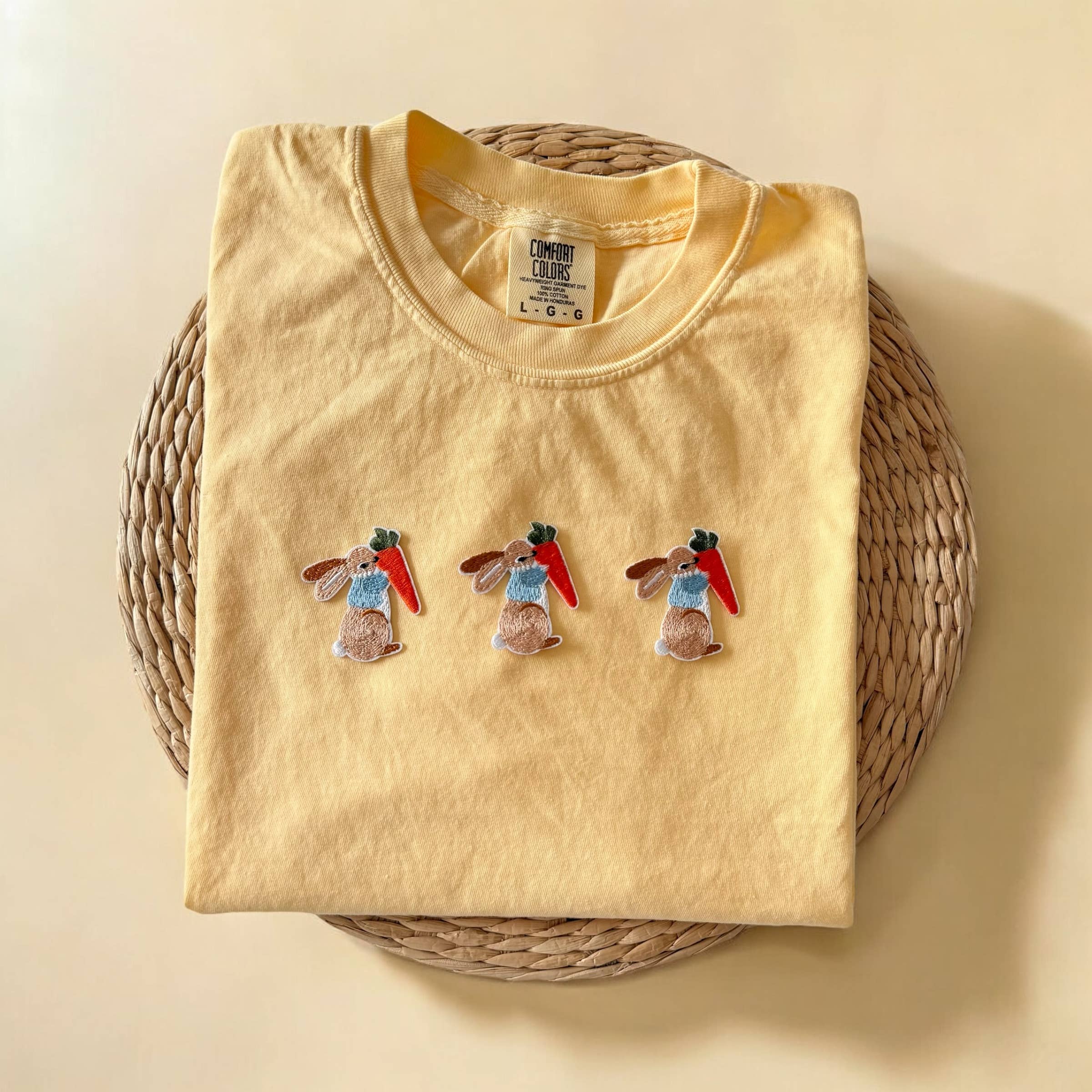 Comfort Colors Easter Bunny Shirts, Easter Tees