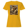 Napoleon Bonaparte Riding Women's T-Shirt Gold