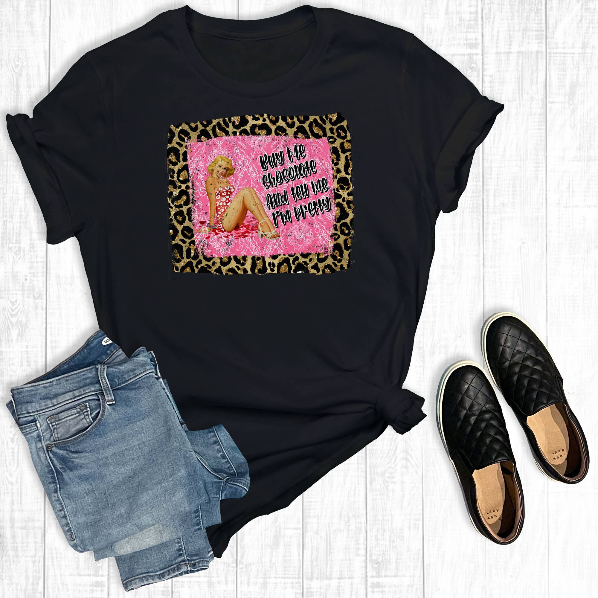 Buy Me Chocolate and Tell Me and I'm Pretty Pinup Girl