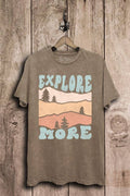 Explore More Graphic Top