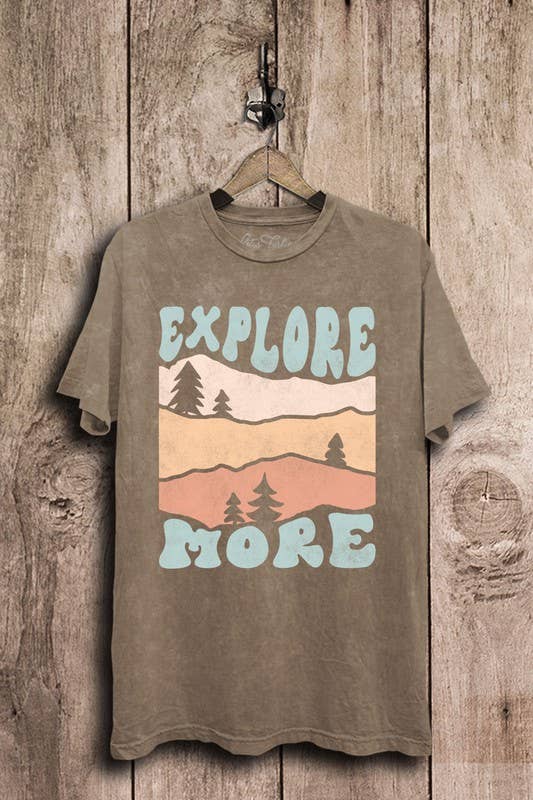 Explore More Graphic Top
