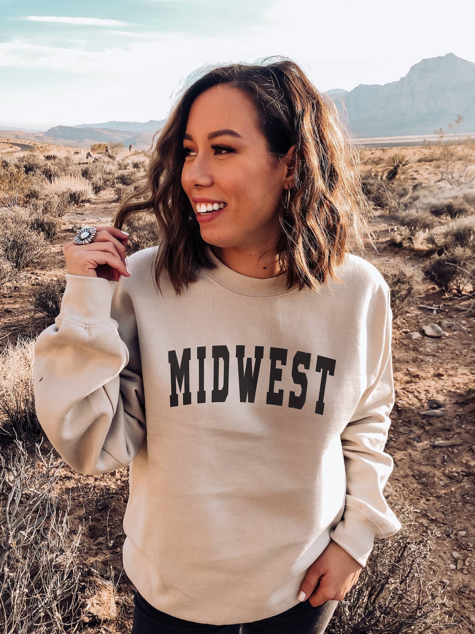 Midwest Sweatshirt, Comfy Sweatshirt, Loungewear