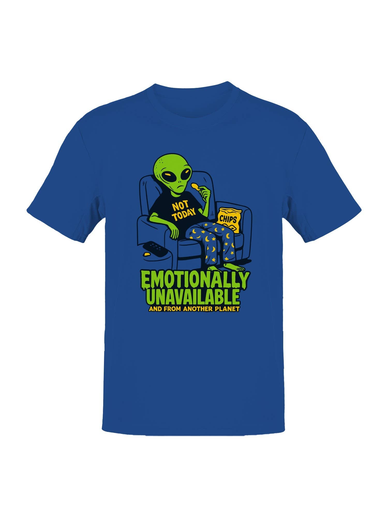 Emotionally Unavailable Alien Vibes Men's T-Shirt