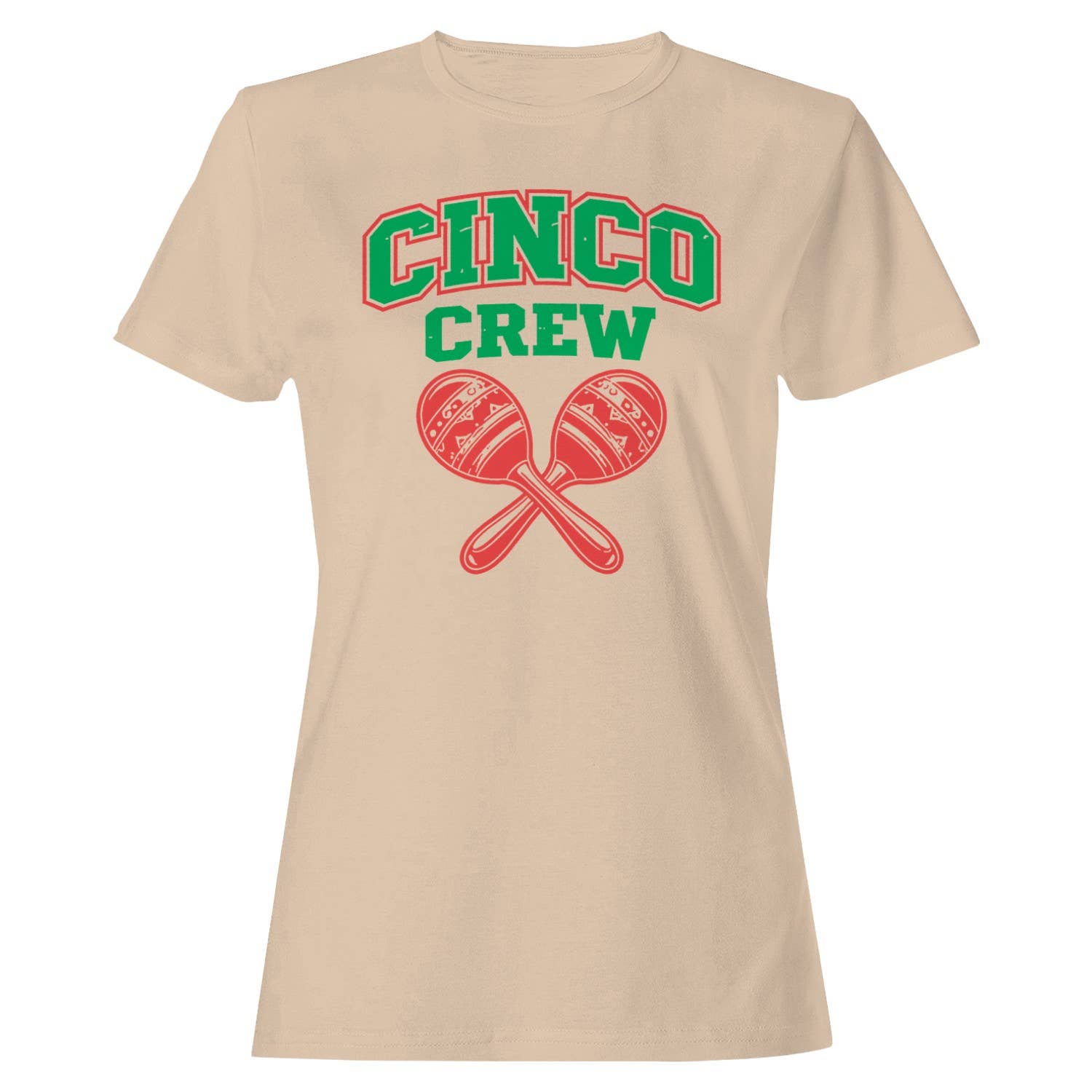 Cinco De Mayo Maracas Fiesta Crew Women's T-Shirt
