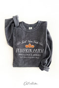 Local Farm Fresh Pumpkin Patch Thermal Vintage Pullover
