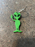 Heavy Duty Steel Alien Keychain By Squatchin' Country