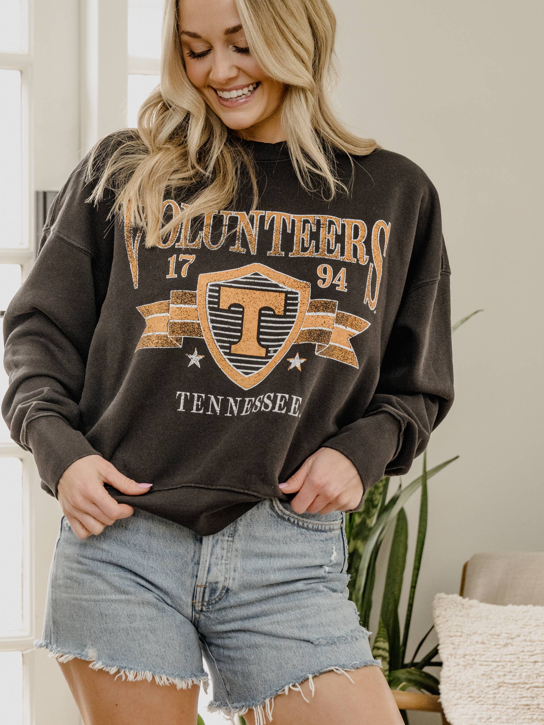 Tennessee Vols Pep Rally Black Hi-Dive Sweatshirt