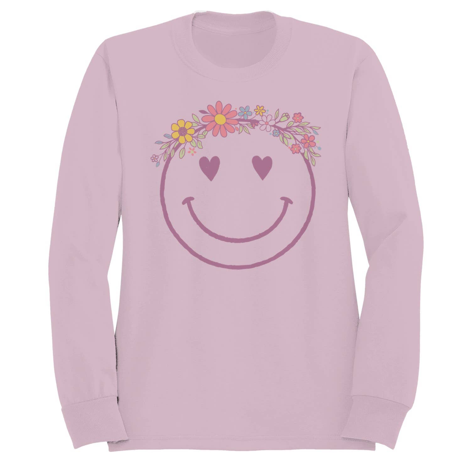 Smiley Face Art Women's Sweatshirt
