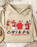 Kansas City Chiefs Inspired Graphic Hoodie with Players