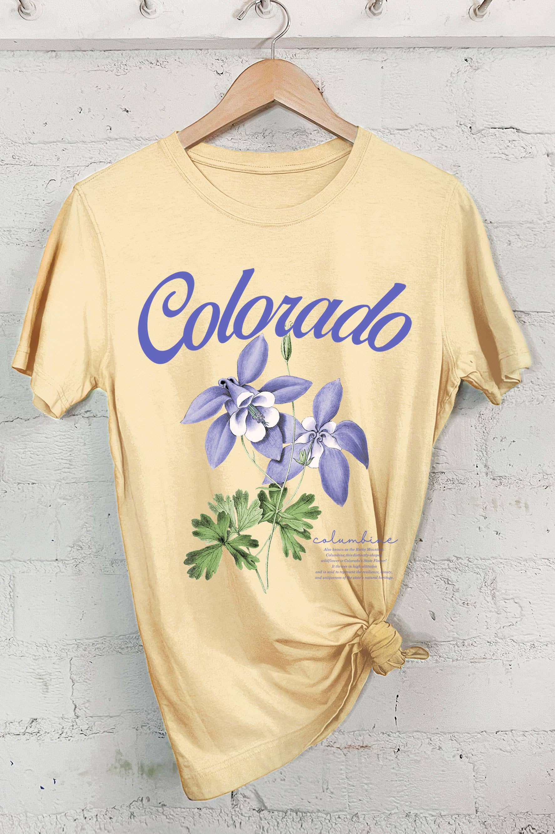 Colrado Columbine Graphic Tshirts