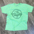 Proud Member of the Naughty List On Mint Green Tee