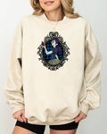 Snow White, Princess, Skeleton, Halloween Sweatshirt