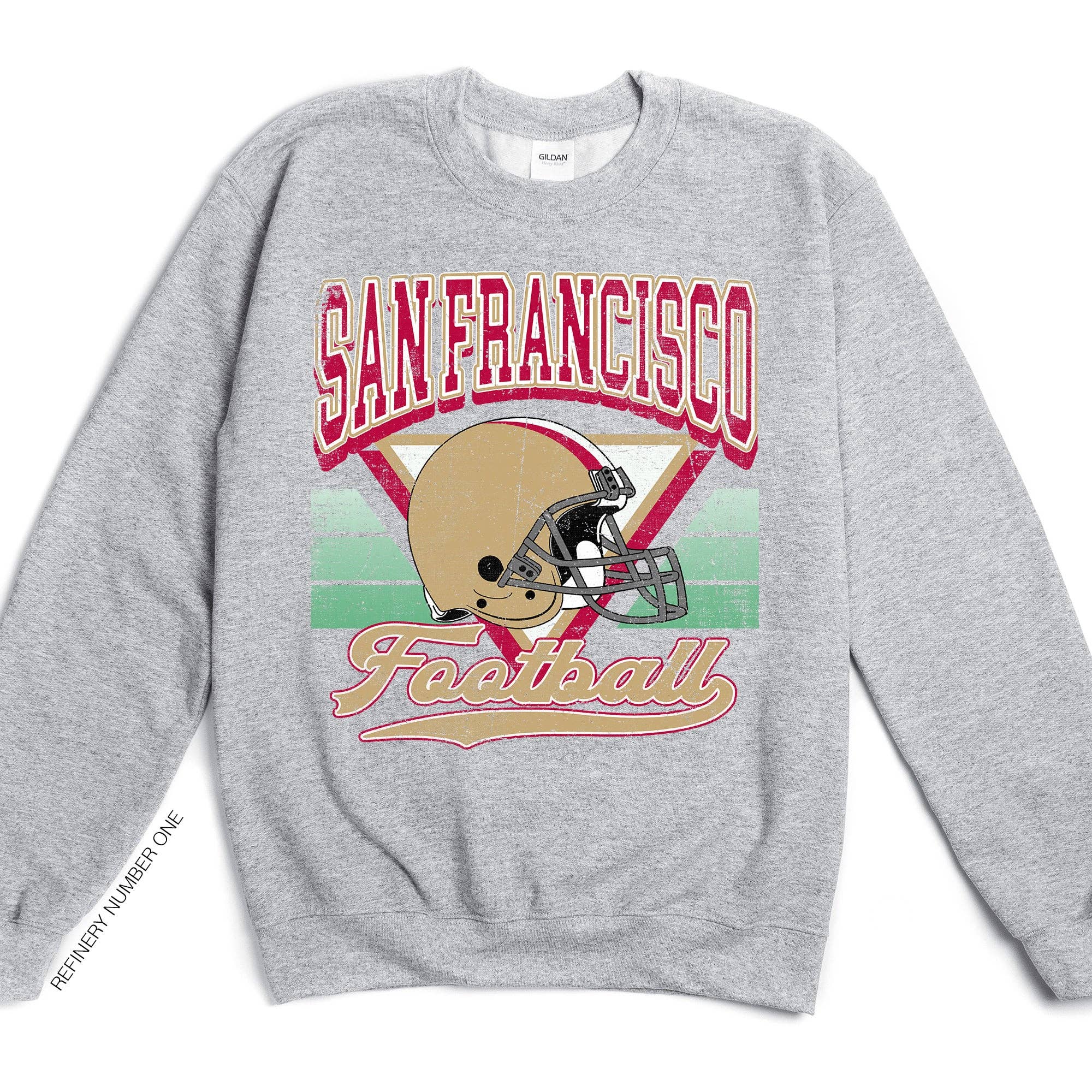 San Francisco Football Season, Game Day, Sports Sweatshirt