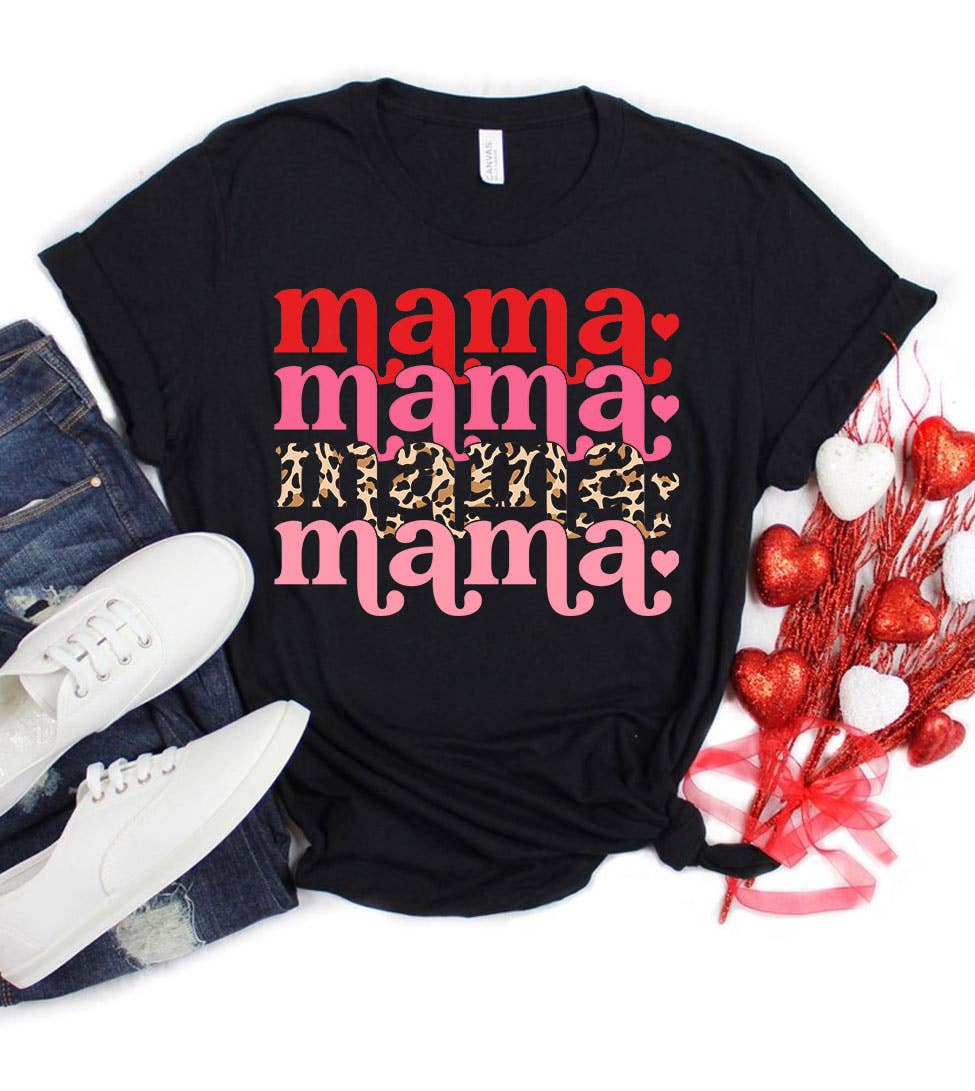 Mama Valentine - Valentine's Day Love Sweet Mom Gift T-Shirt