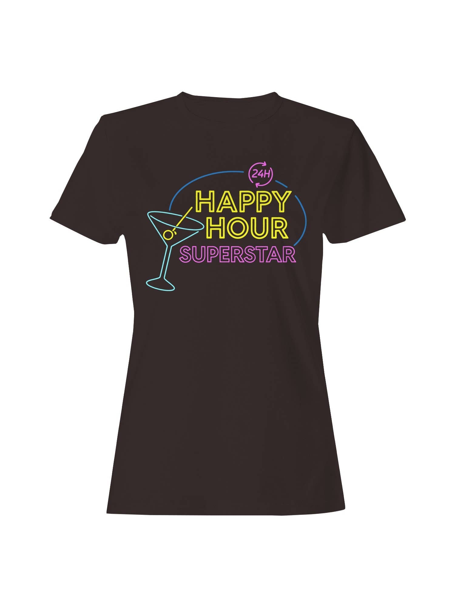 Happy Hour 24H Superstar Neon Women's T-Shirt