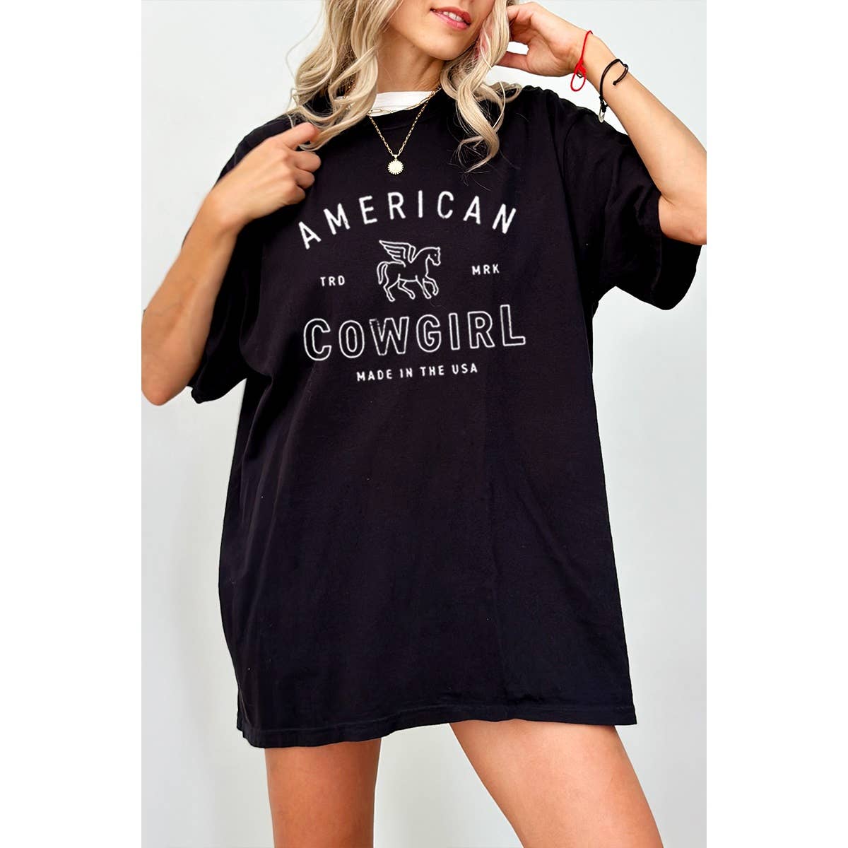 Waves Wheels and Wayfarers Vintage Graphic Oversized Tee