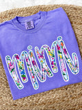 Custom Spring Floral 2 Blue Dtf