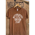 Western Desert Vintage  Mineral Wash  Graphic  Tee