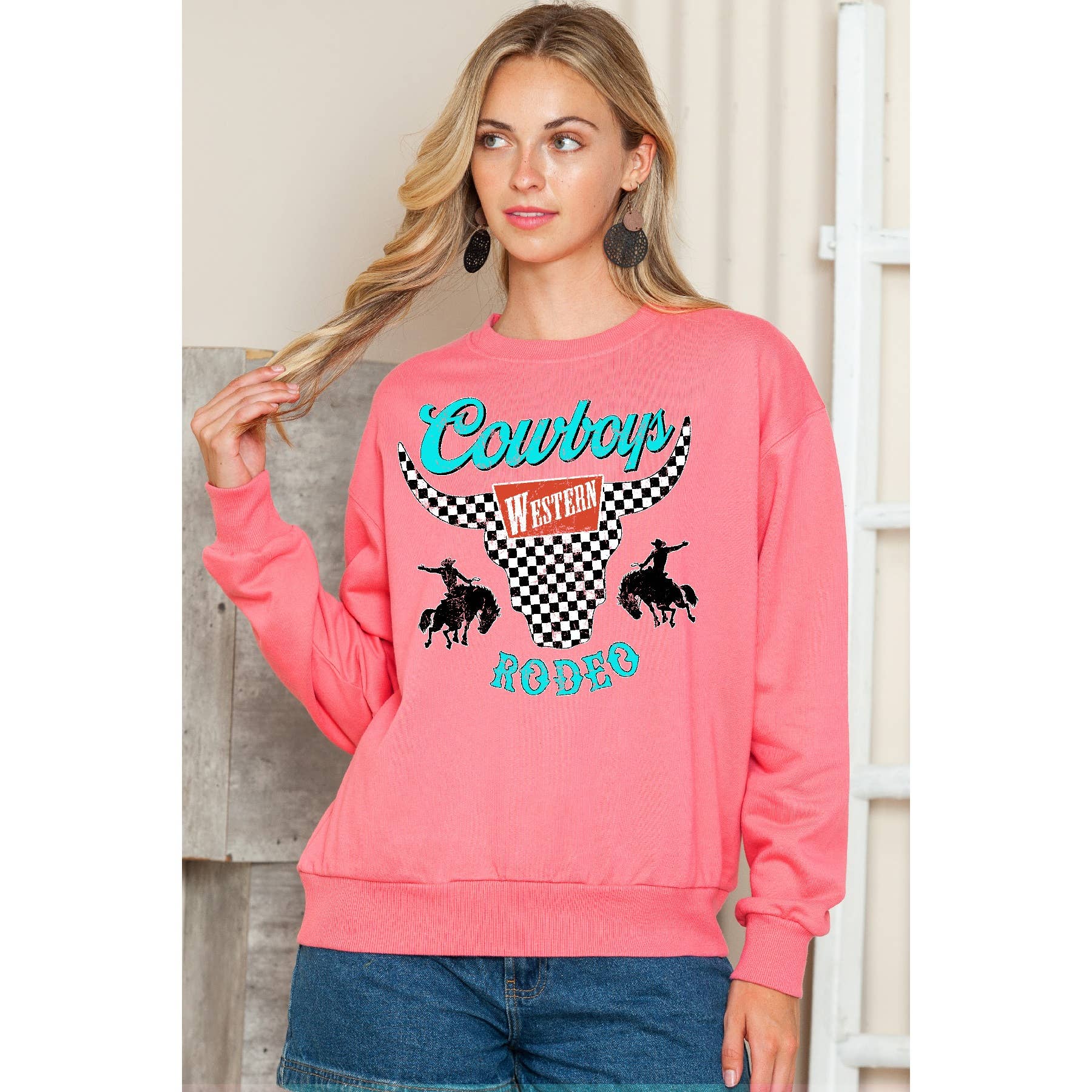 Cowboy Rodeo - Crewneck Sweatshirt