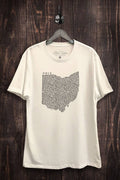 Ohio Map Graphic Top