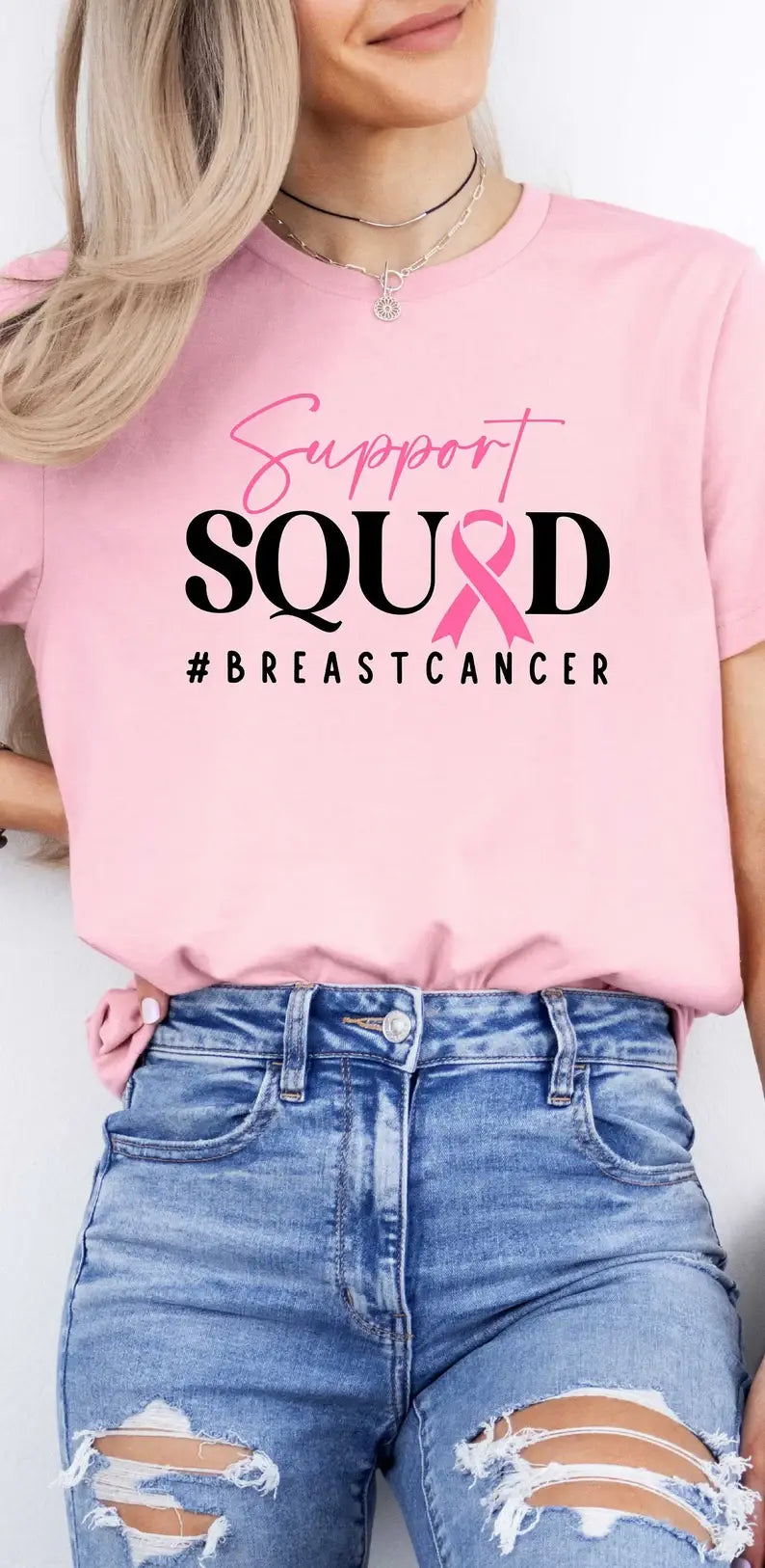 Support Squad Breast Cancer T-Shirt