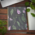 Large College Notebook -  Xl Dark House Plants