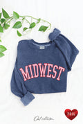 Midwest Foil       Mineral Graphic Sweatshirt