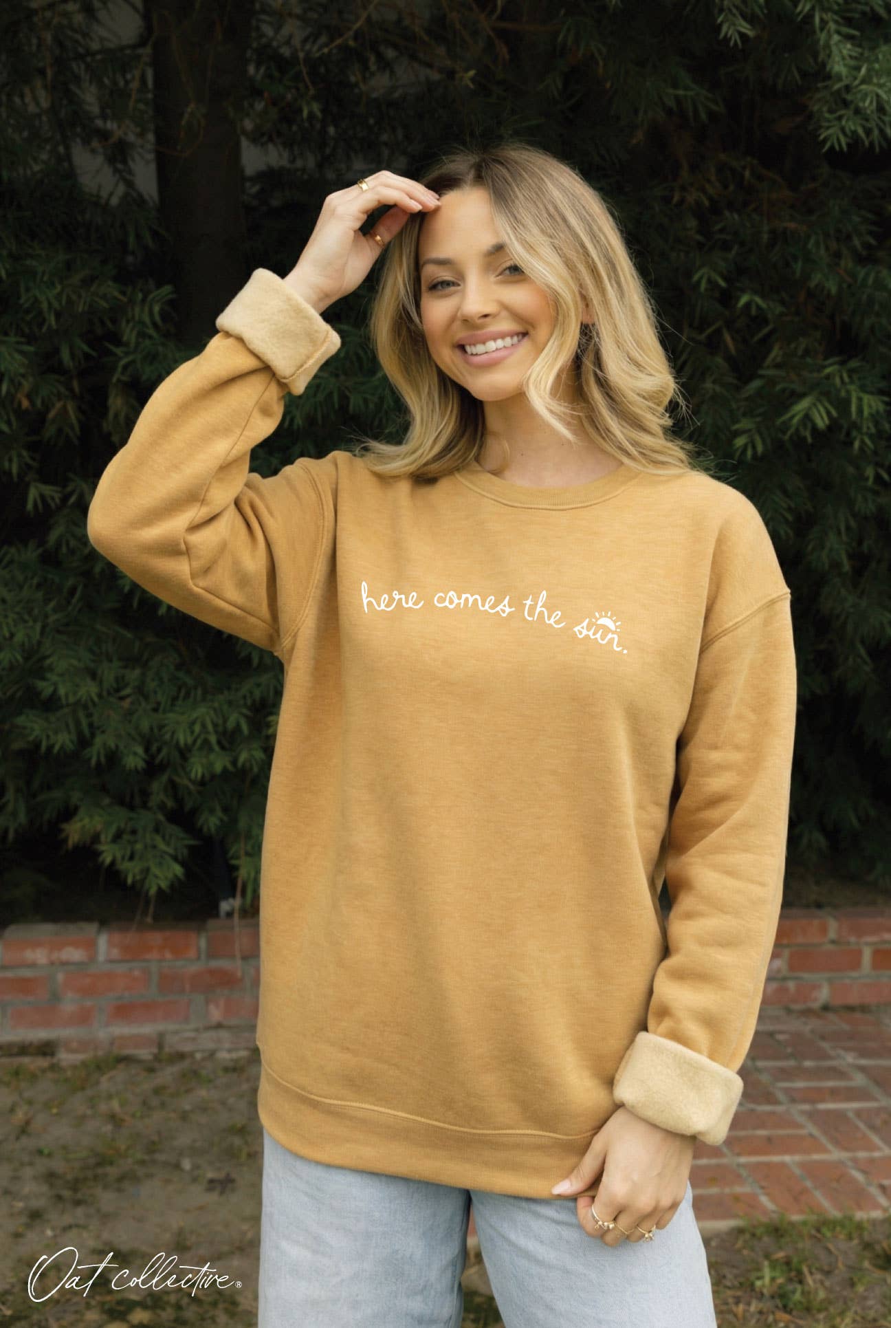 Here Comes the Sun Graphic Sweatshirt