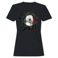 Mexico Soccer Ball Ripped  Women's T-Shirt