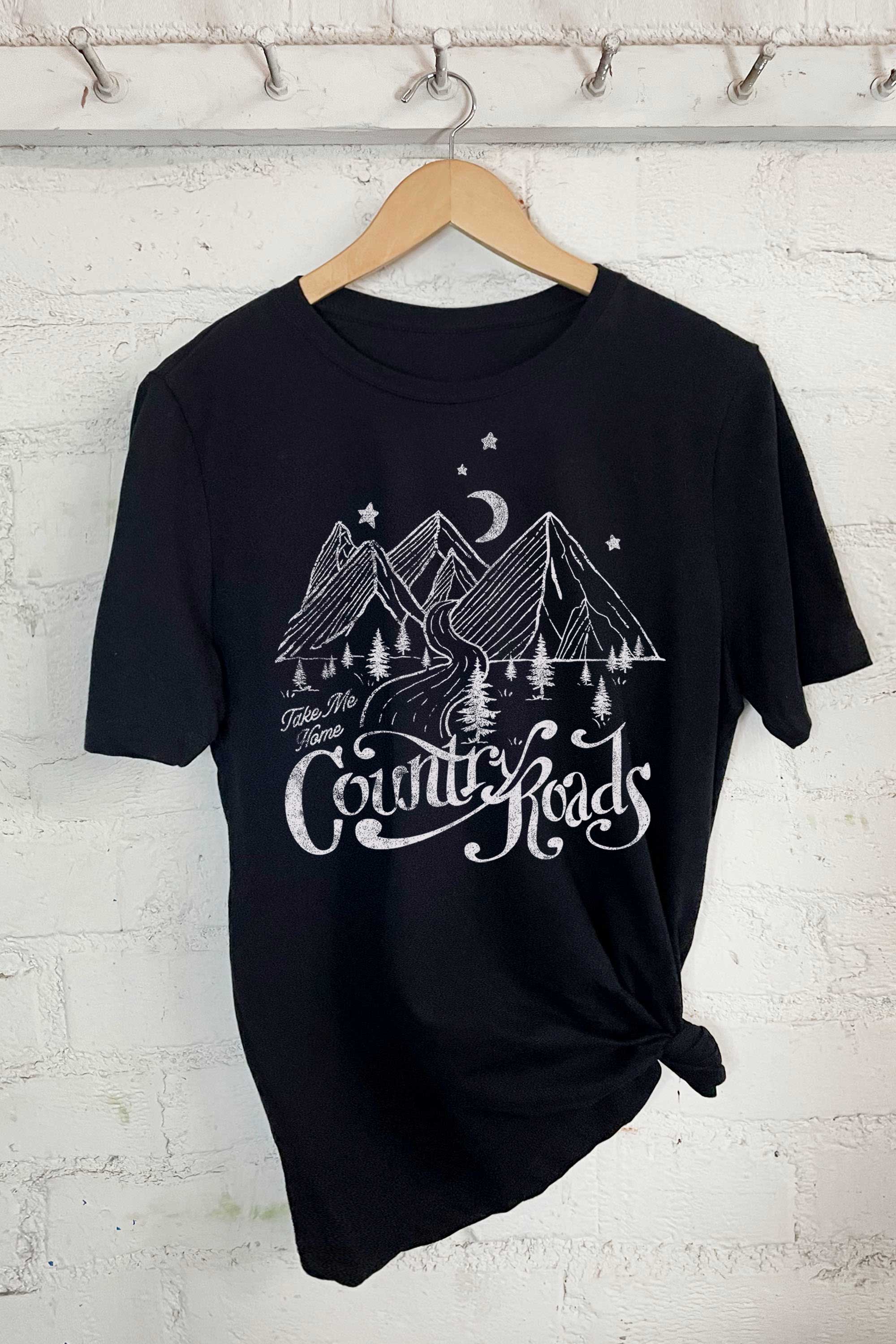 Take Me Home Country Road-Oversized Tee
