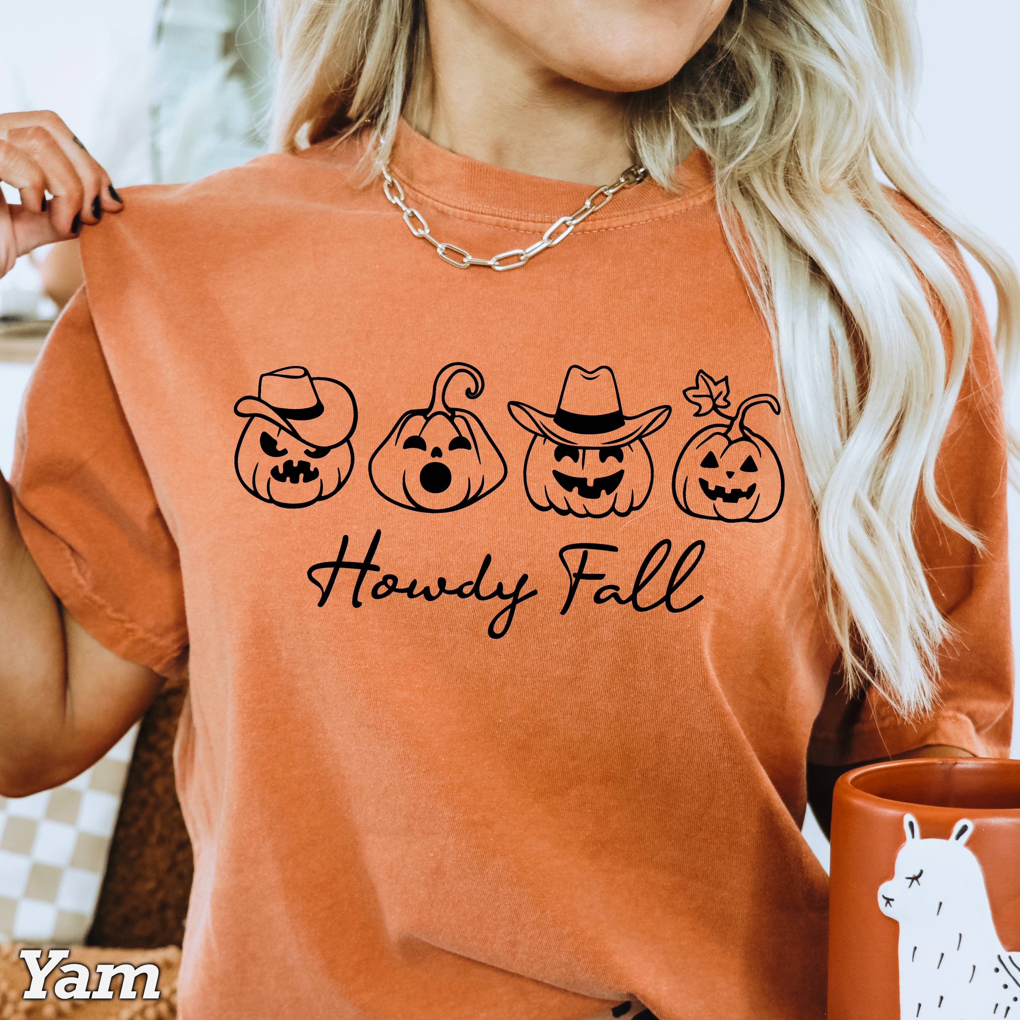 Howdy Fall Women’S Graphic Shirt | Comfort Color
